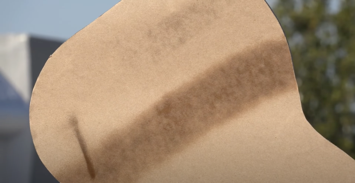 Heated can with upgraded spray nozzle