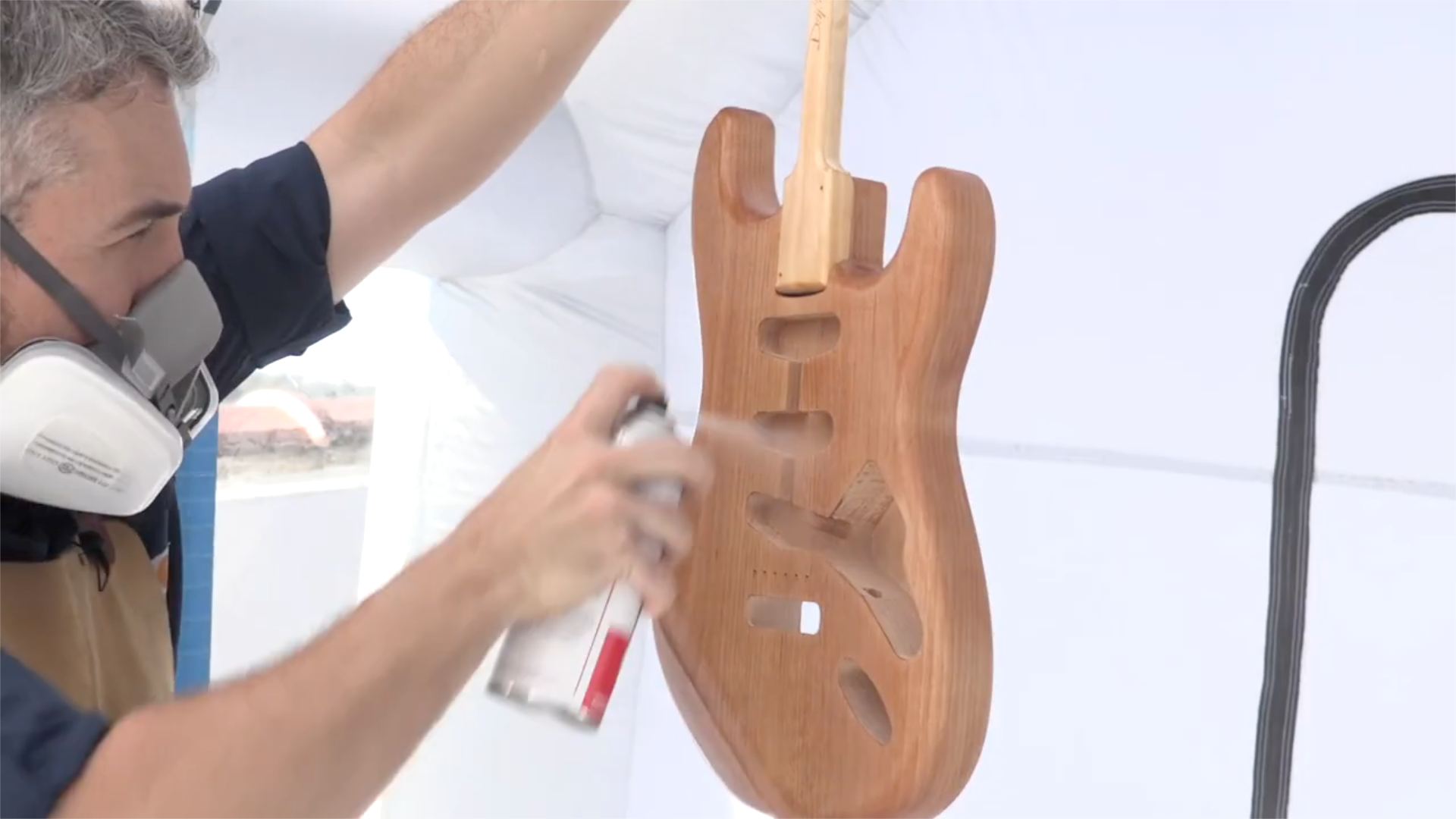 Spraying multiple coats of vinyl sealer