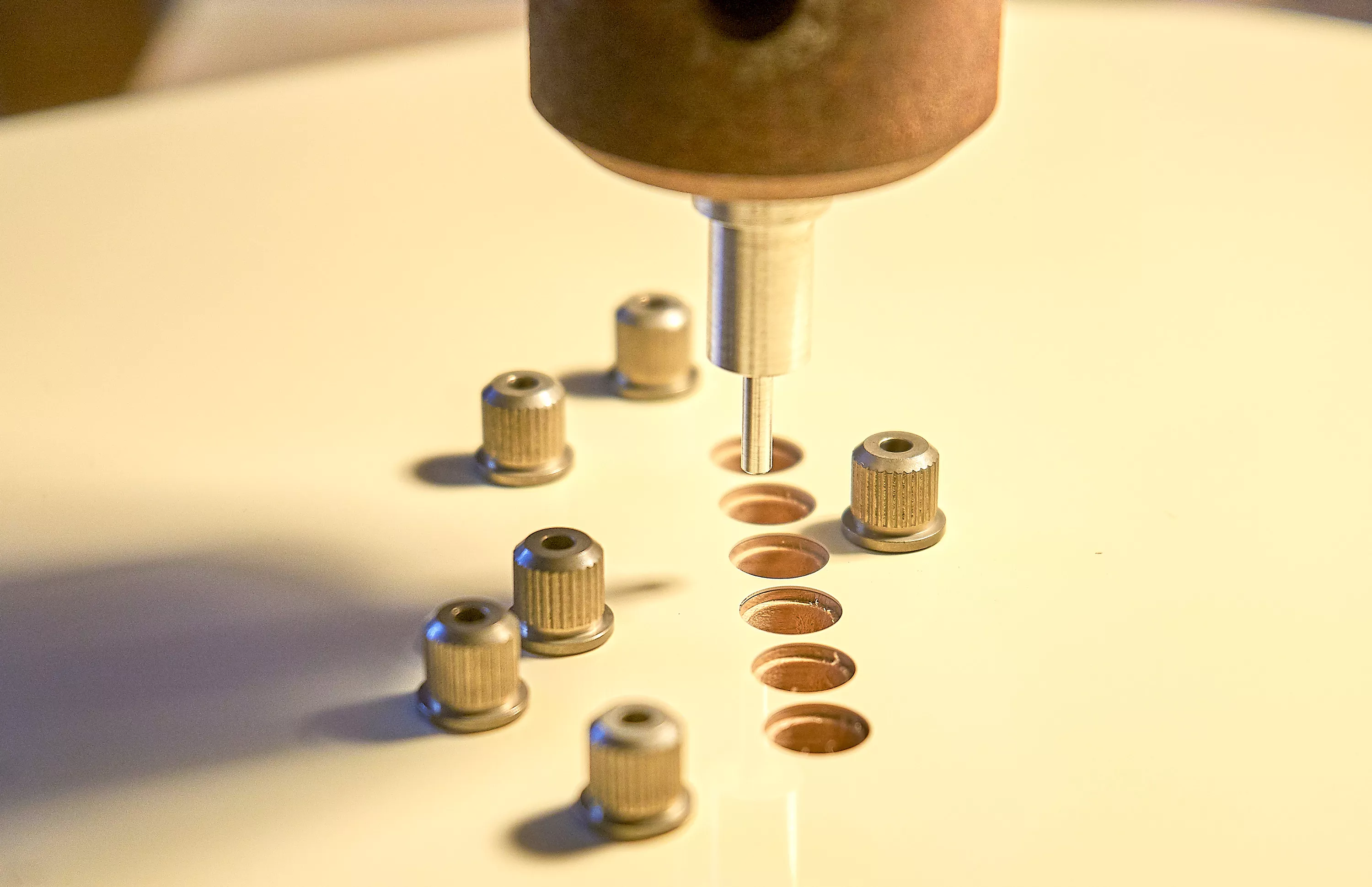 Utilisation de l’outil d’installation de la bague de serrage