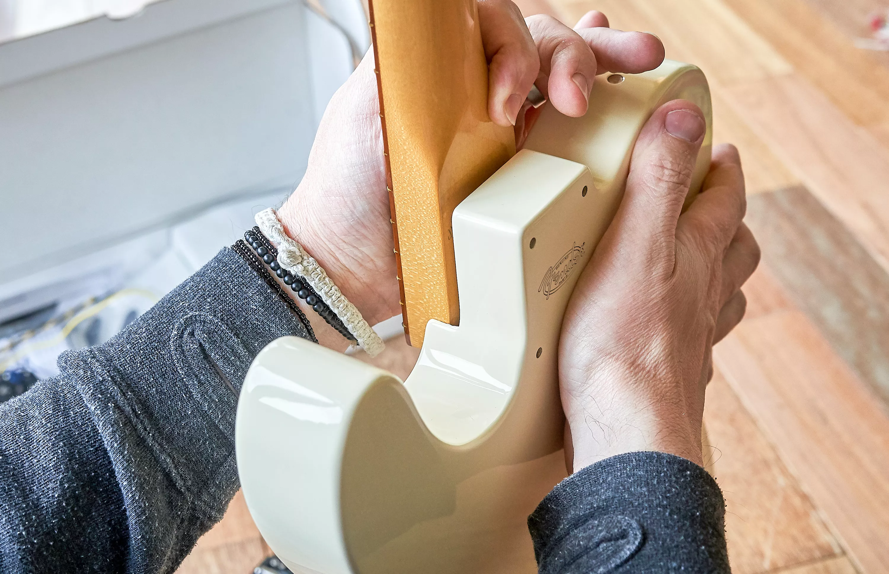 Vérifier la coupe du manche
