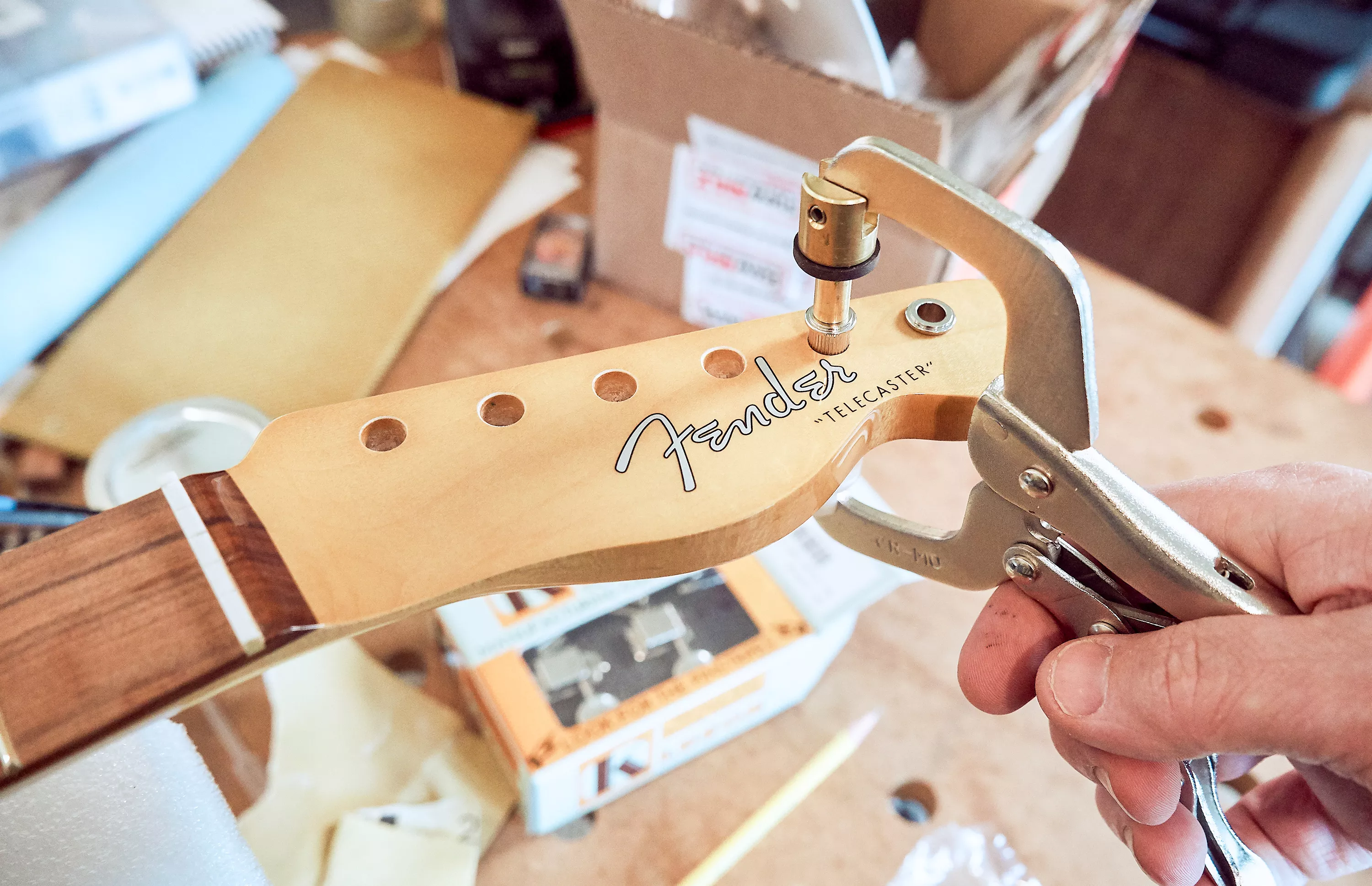 Utilisation de la presse de douille du tuner