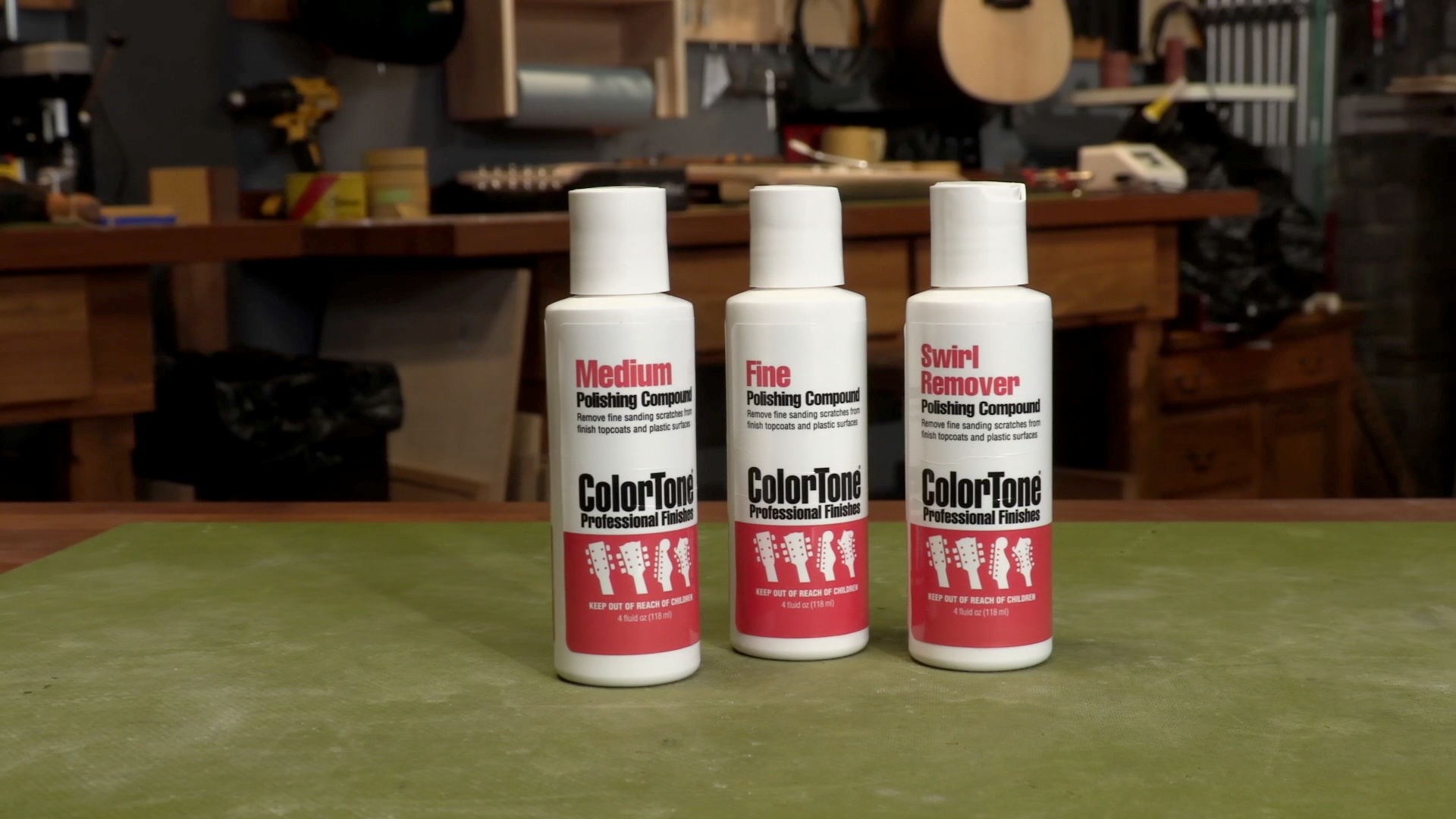 ColorTone polishing compounds