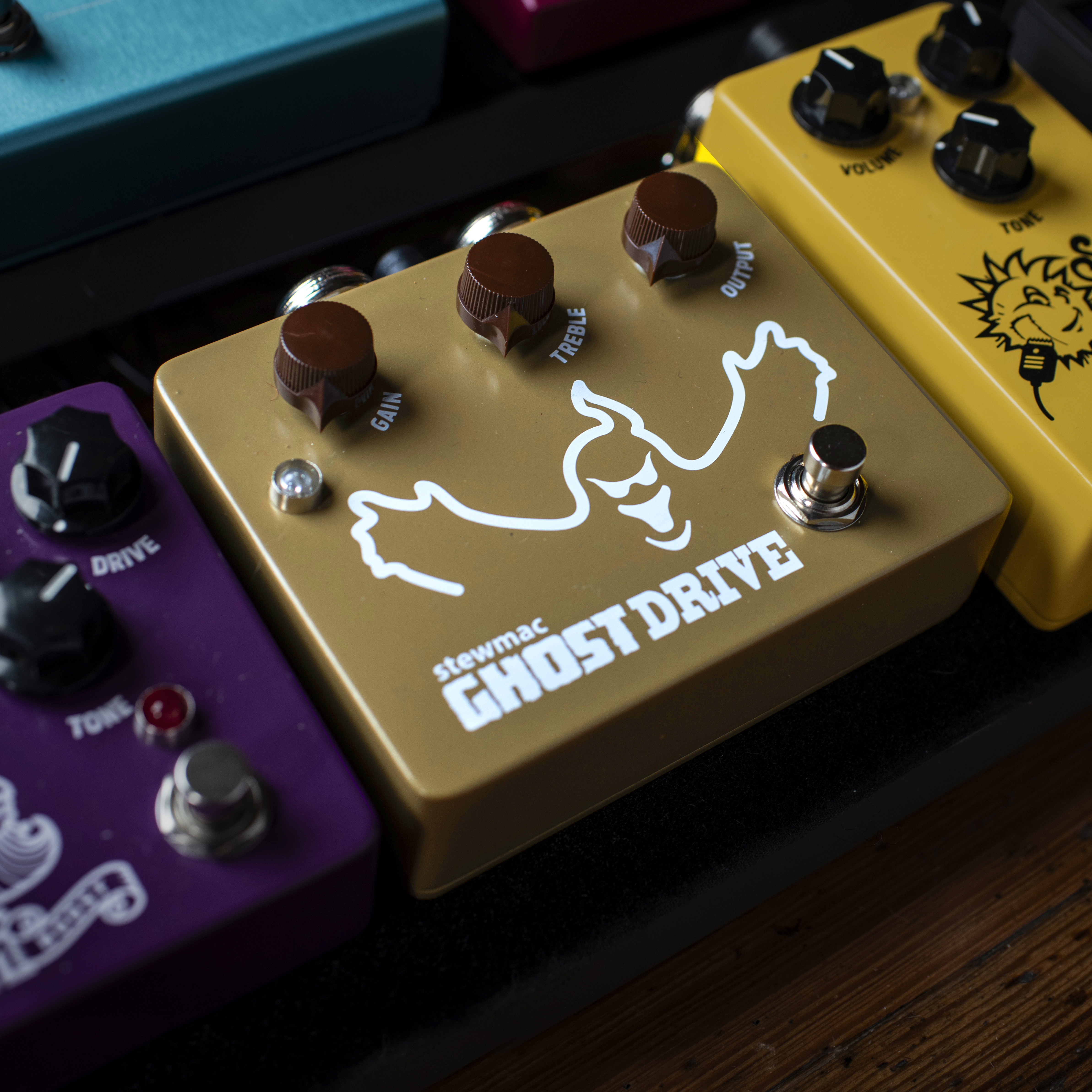 Pédale Overdrive Transparente Ghost Drive.