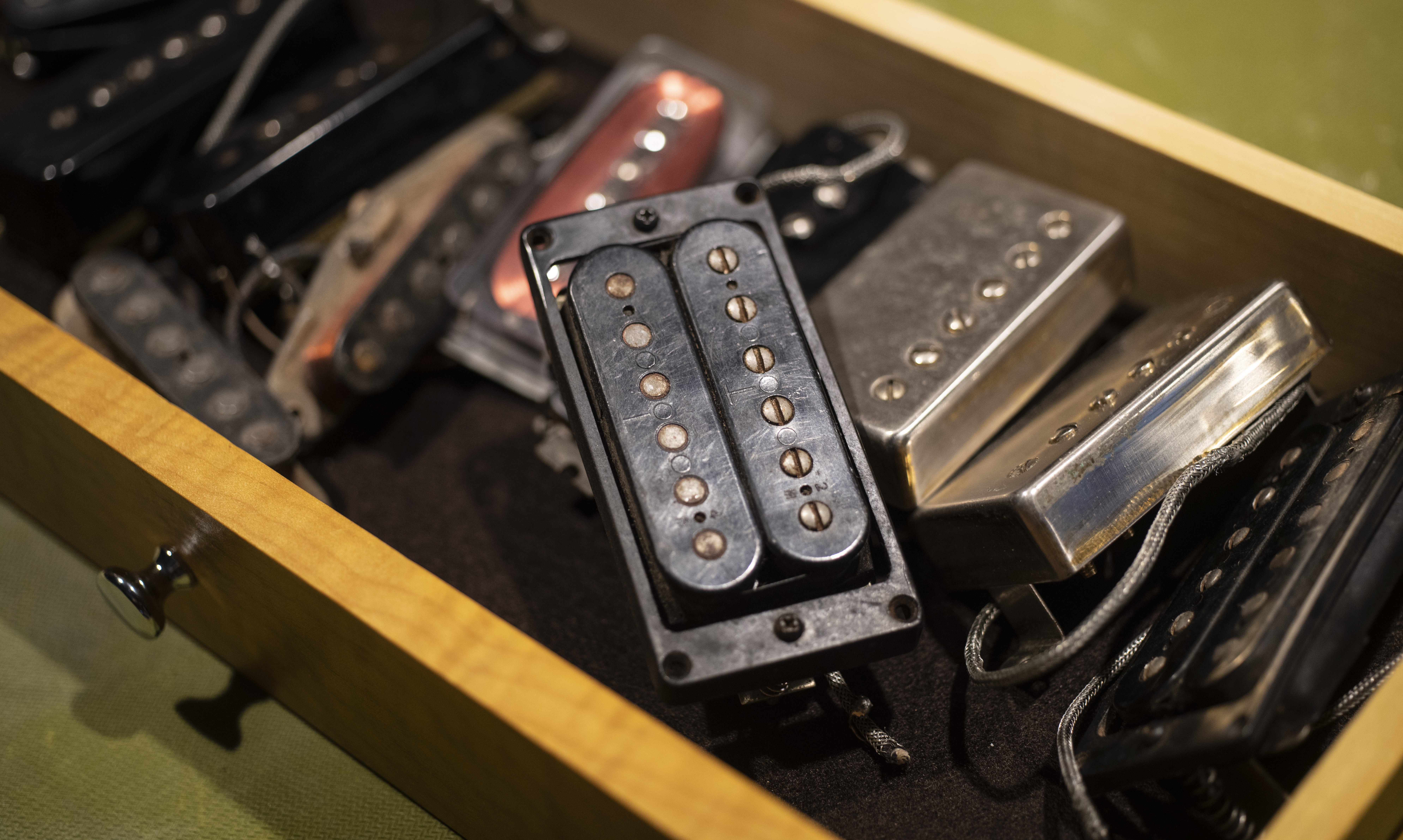 Ensemble de micros vintage en coffret