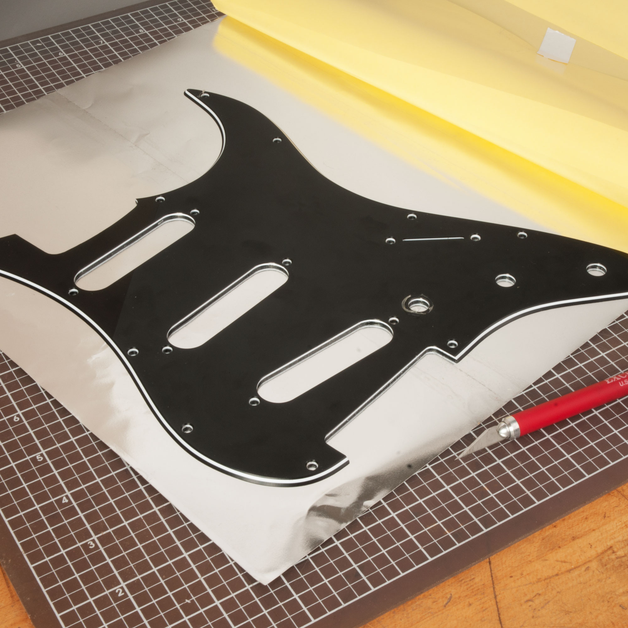 Feuille de protection Pickguard