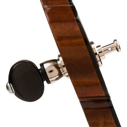 Grover Champion Friction Banjo Tuning Pegs, Nickel, lot de 4