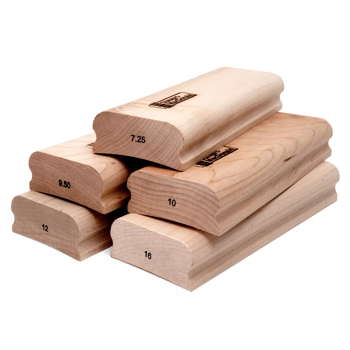 Ensemble essentiel de cales de ponçage pour radius 8 po, ensemble de 5 Ensemble essentiel de cales de ponçage pour radius 8 po, ensemble de 5