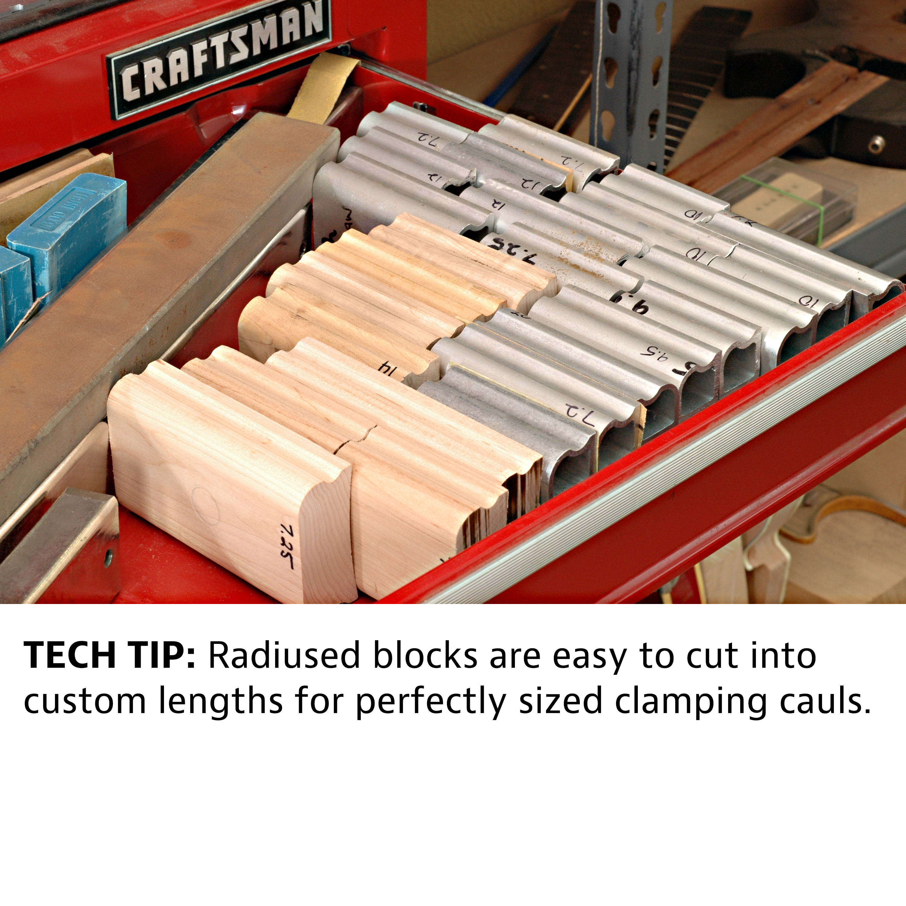 Ensemble essentiel de cales de ponçage pour radius 8 po, ensemble de 5 Ensemble essentiel de cales de ponçage pour radius 8 po, ensemble de 5