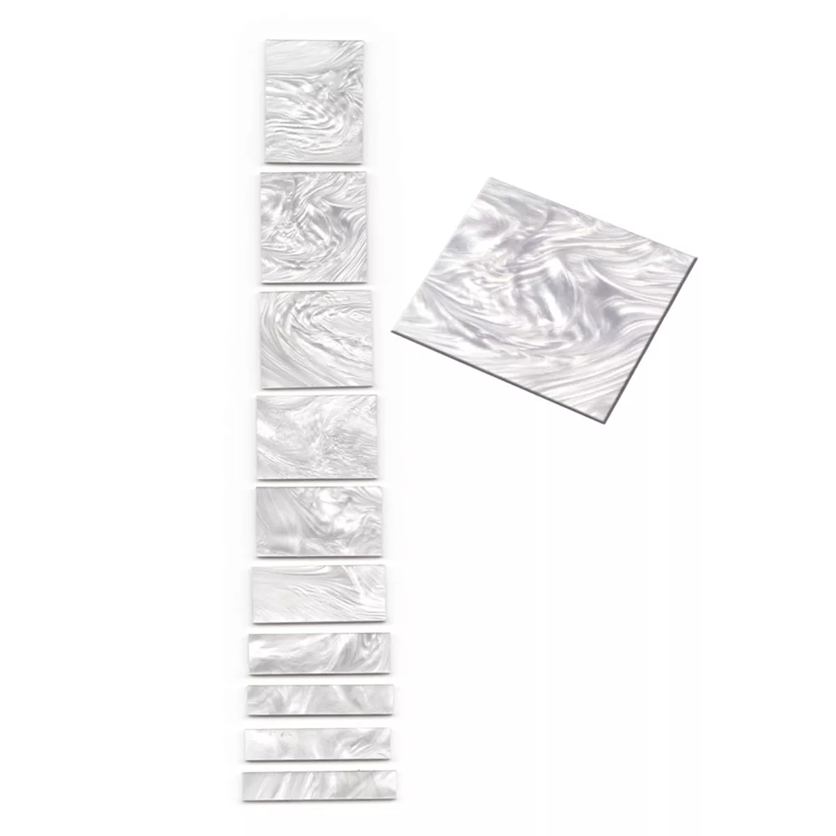 Ensemble d’inserts Pearloid pour Gibson® ; Les Paul® ; Custom Ensemble d’inserts Pearloid pour Gibson® ; Les Paul® ; Custom