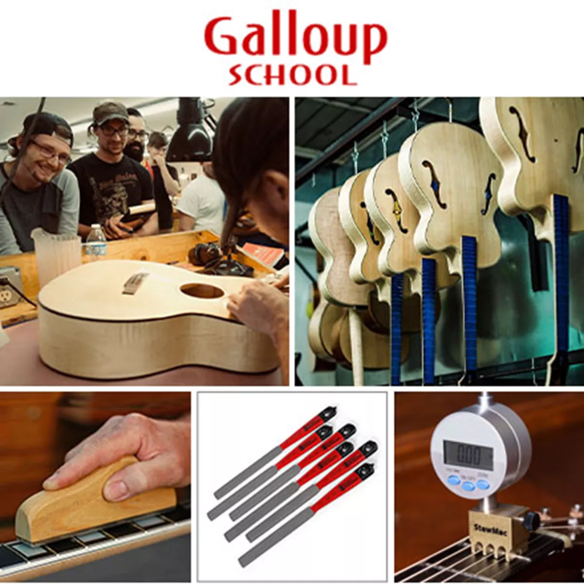 Liste d’outils pour la Galloup School of Lutherie Liste d’outils pour la Galloup School of Lutherie