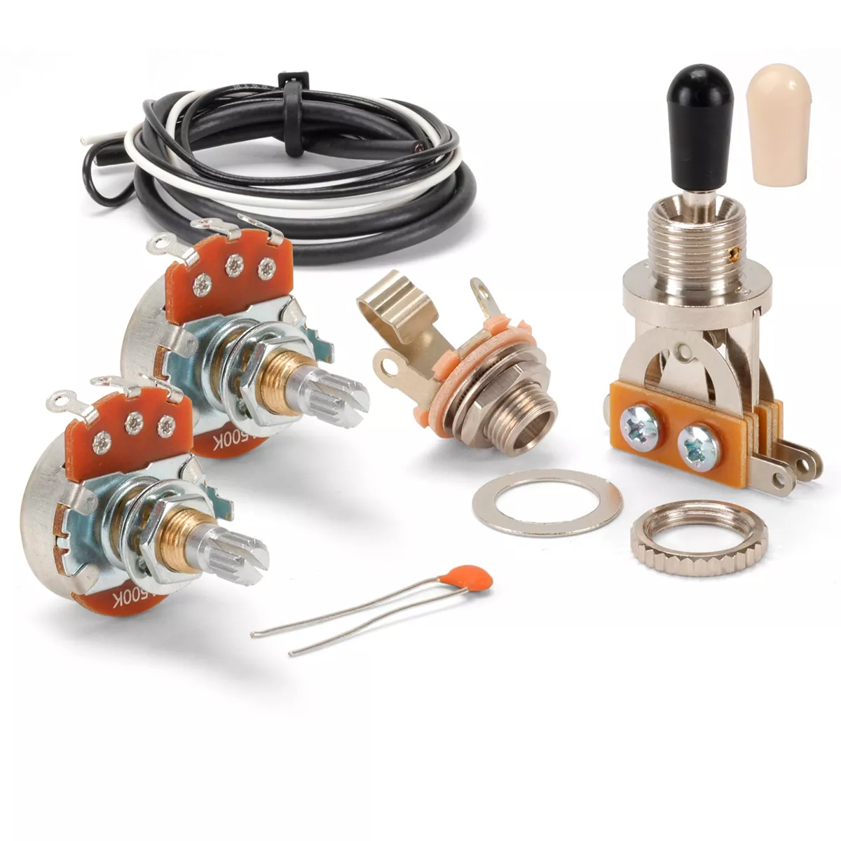 Kit de câblage pour 2 prises avec interrupteur à Toggle Kit de câblage pour 2 prises avec interrupteur à Toggle