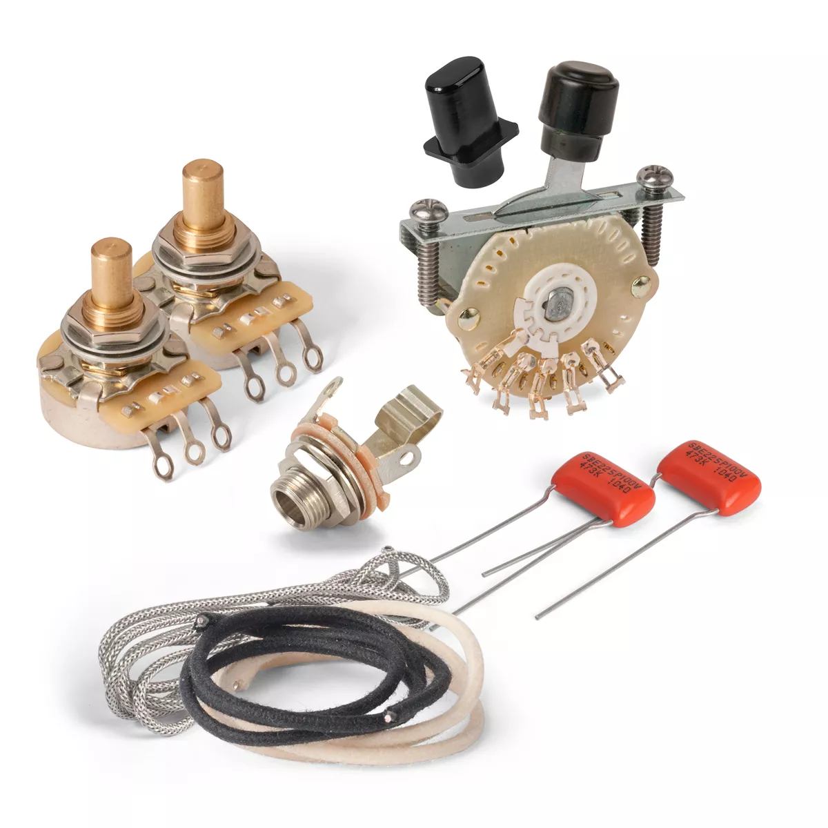 Kit de câblage premium pour Telecaster avec Sélecteur à 4 positions Kit de câblage premium pour Telecaster avec Sélecteur à 4 positions