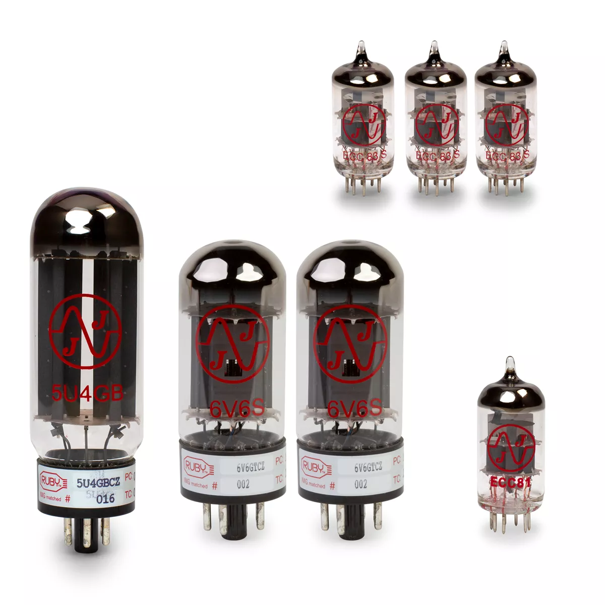 Jeu de tubes Fender Princeton Reverb (panneau en argent) avec tubes d’alimentation correspondants Jeu de tubes Fender Princeton Reverb (panneau en argent) avec tubes d’alimentation correspondants