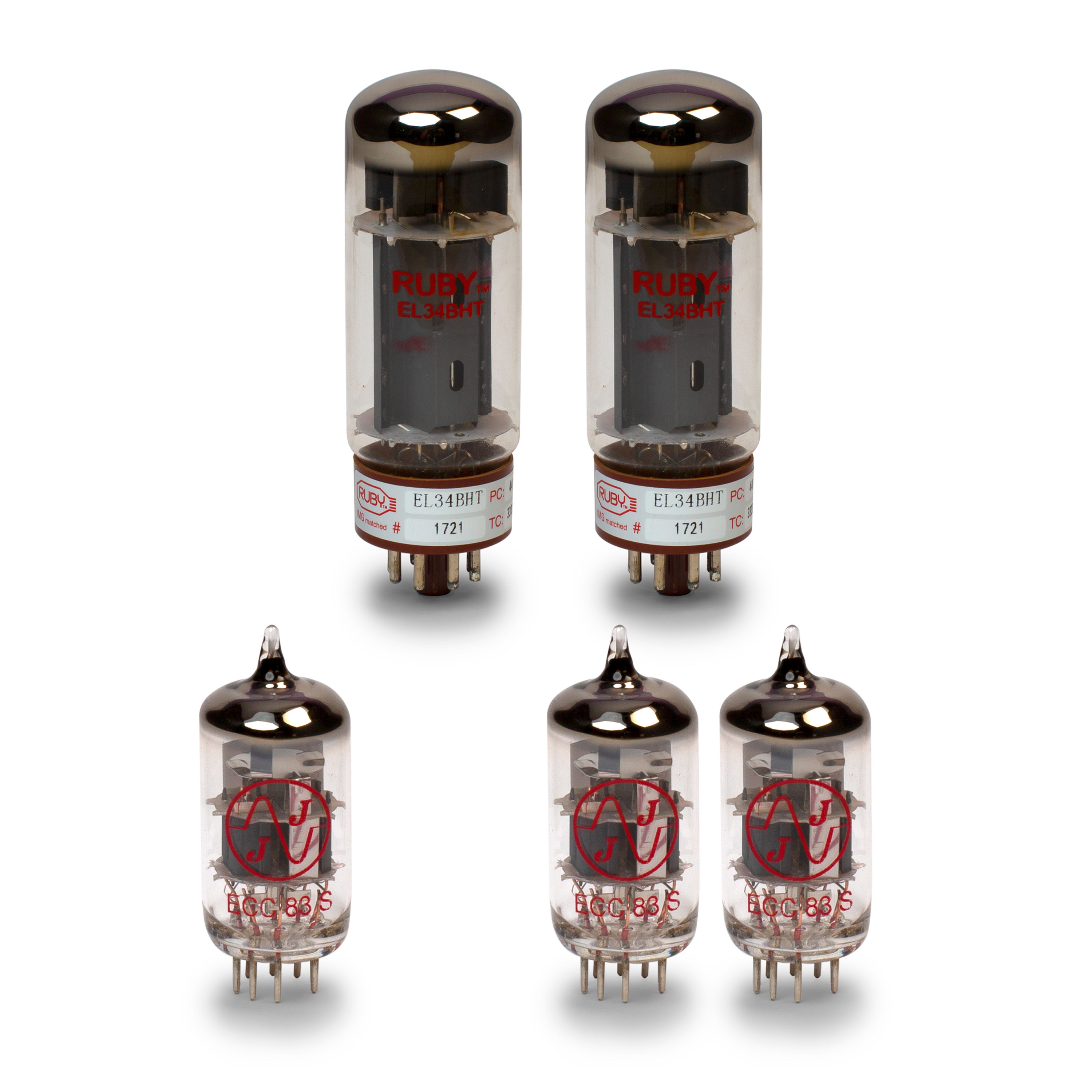 Ensemble de tubes Marshall JCM 800 2204 (50 watts) avec tubes d’alimentation assortis Ensemble de tubes Marshall JCM 800 2204 (50 watts) avec tubes d’alimentation assortis