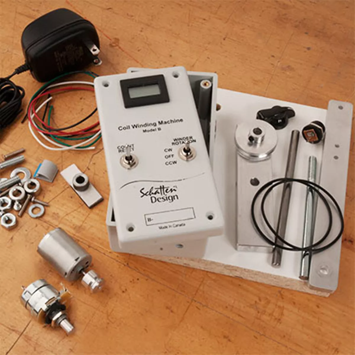 Enrouleur d'enlèvement Build-Your-Own, 220 volts Enrouleur d'enlèvement Build-Your-Own, 220 volts