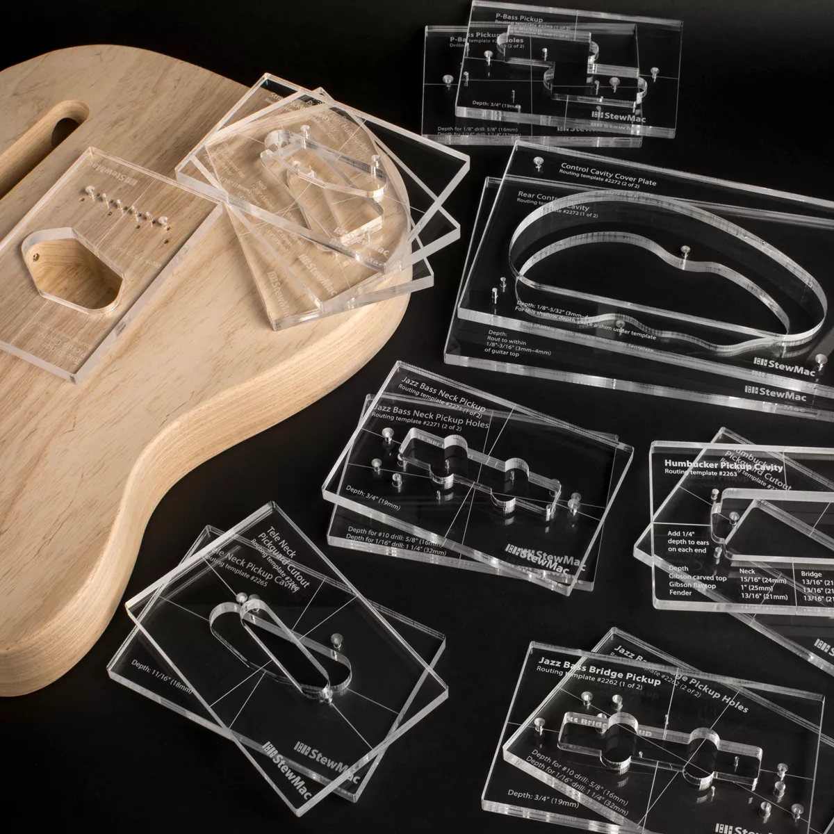 Ensemble complet de modèles de routage de cavité d'enlèvement et de contrôle Ensemble complet de modèles de routage de cavité d'enlèvement et de contrôle