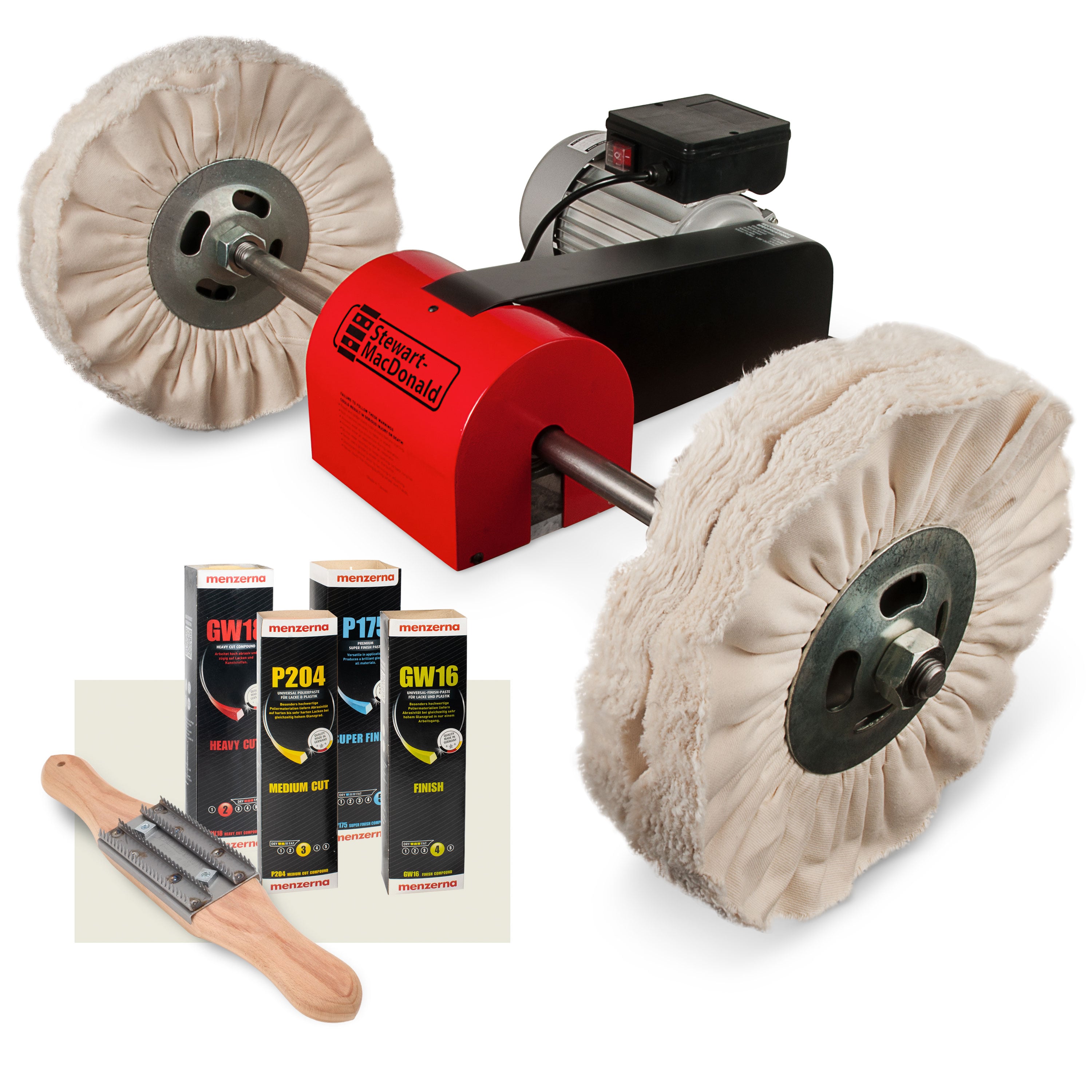 Système de polissage de guitare complet StewMac, 120V