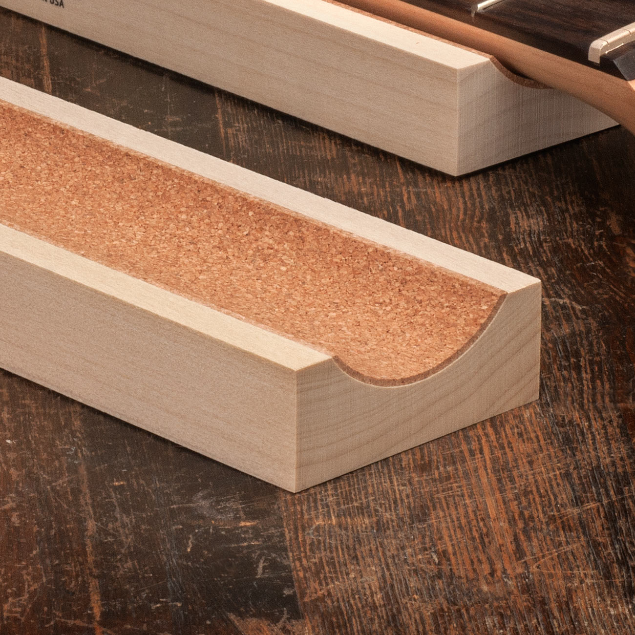 Plaque de presse pour manche