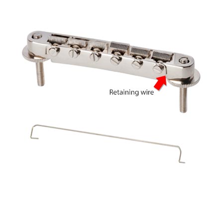 Fil de retenue de selle pour ponts ABR-1 Tune-o-matic