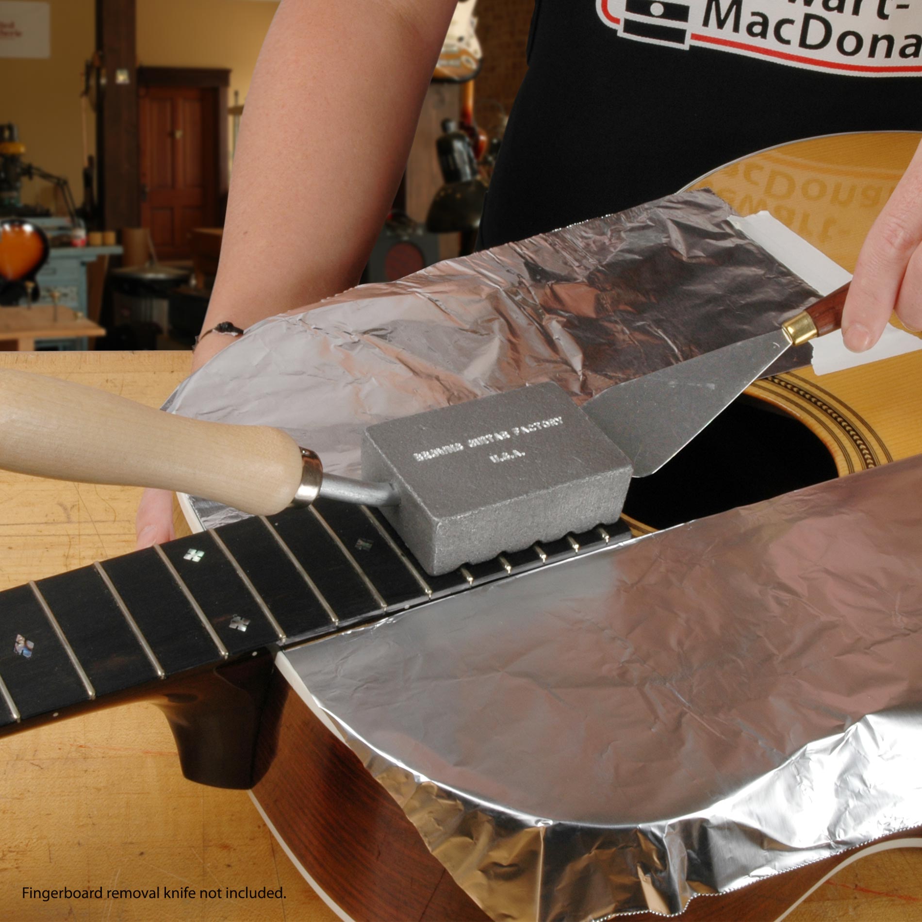 Chauffage de pont et fer de panneau de doigt