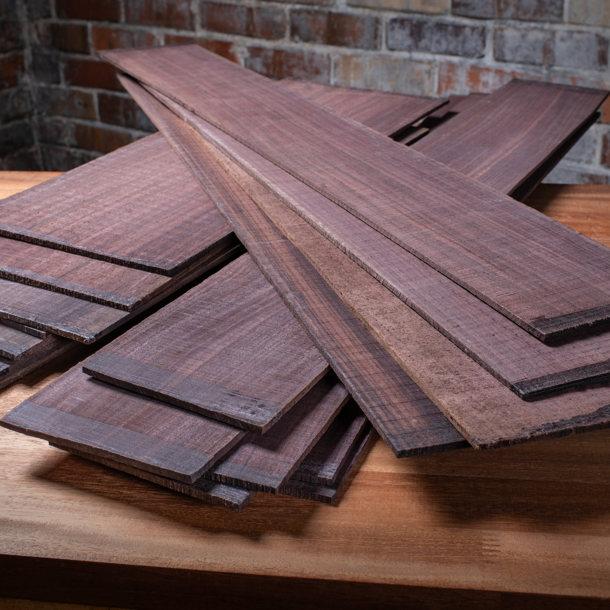 Ensemble Indian Rosewood Back + Side pour guitare Dreadnought