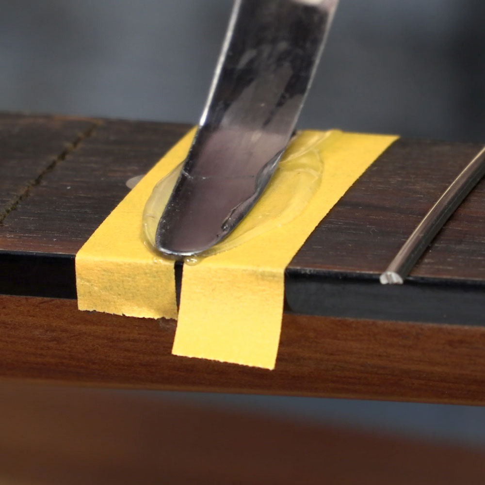 Couteaux de la palette de réparation de guitare, lot de 7