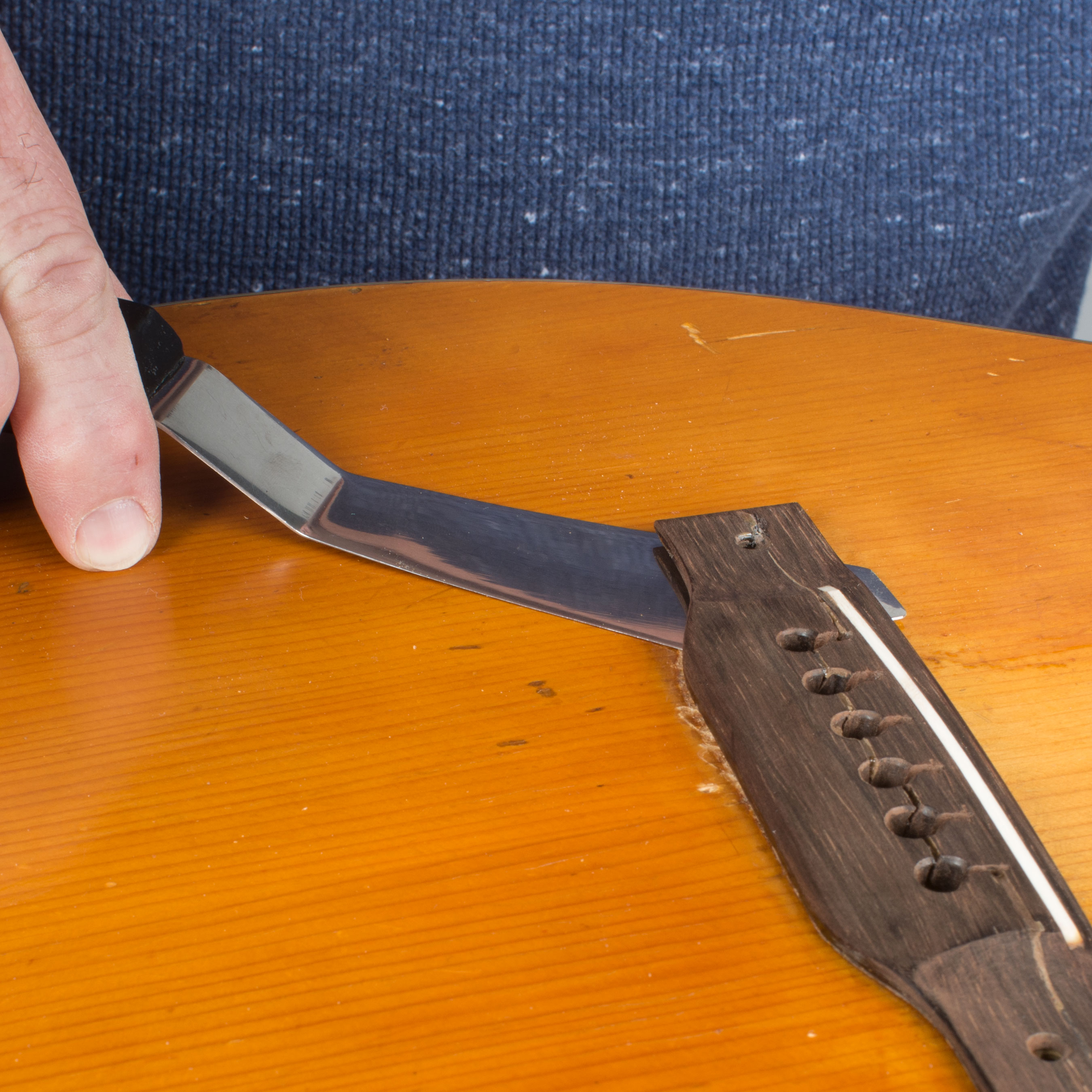 Couteaux de la palette de réparation de guitare, lot de 7