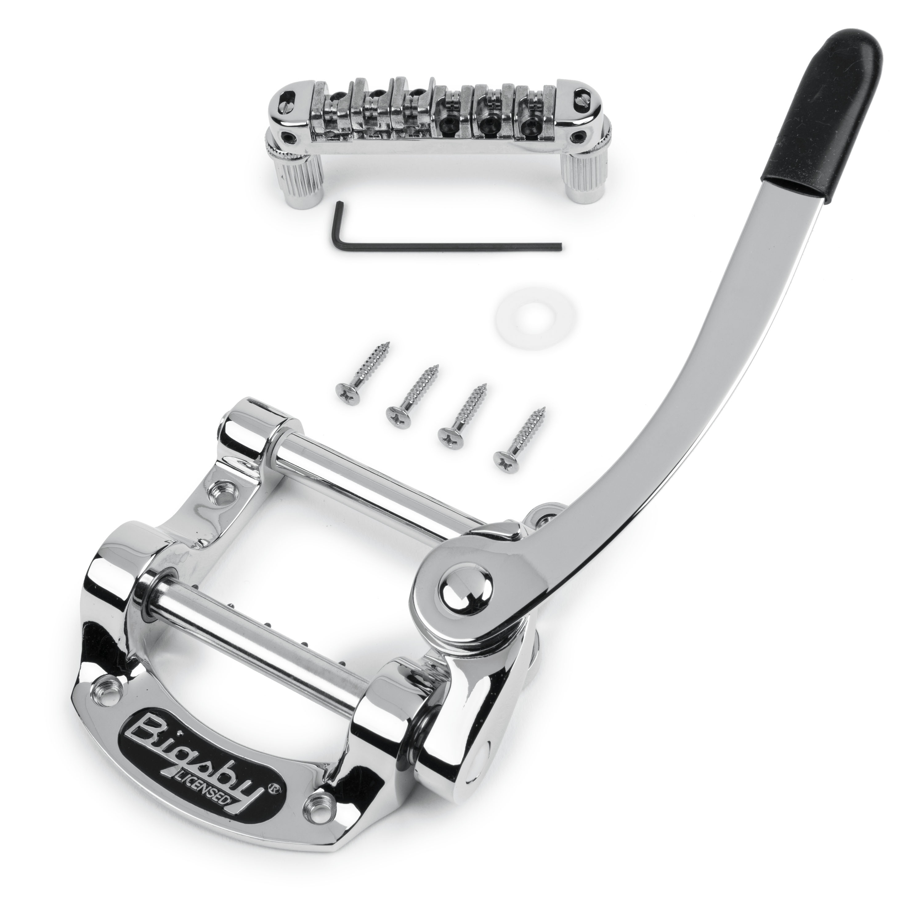 Locking Roller Bridge avec Bigsby B50 Vibrato Locking Roller Bridge avec Bigsby B50 Vibrato