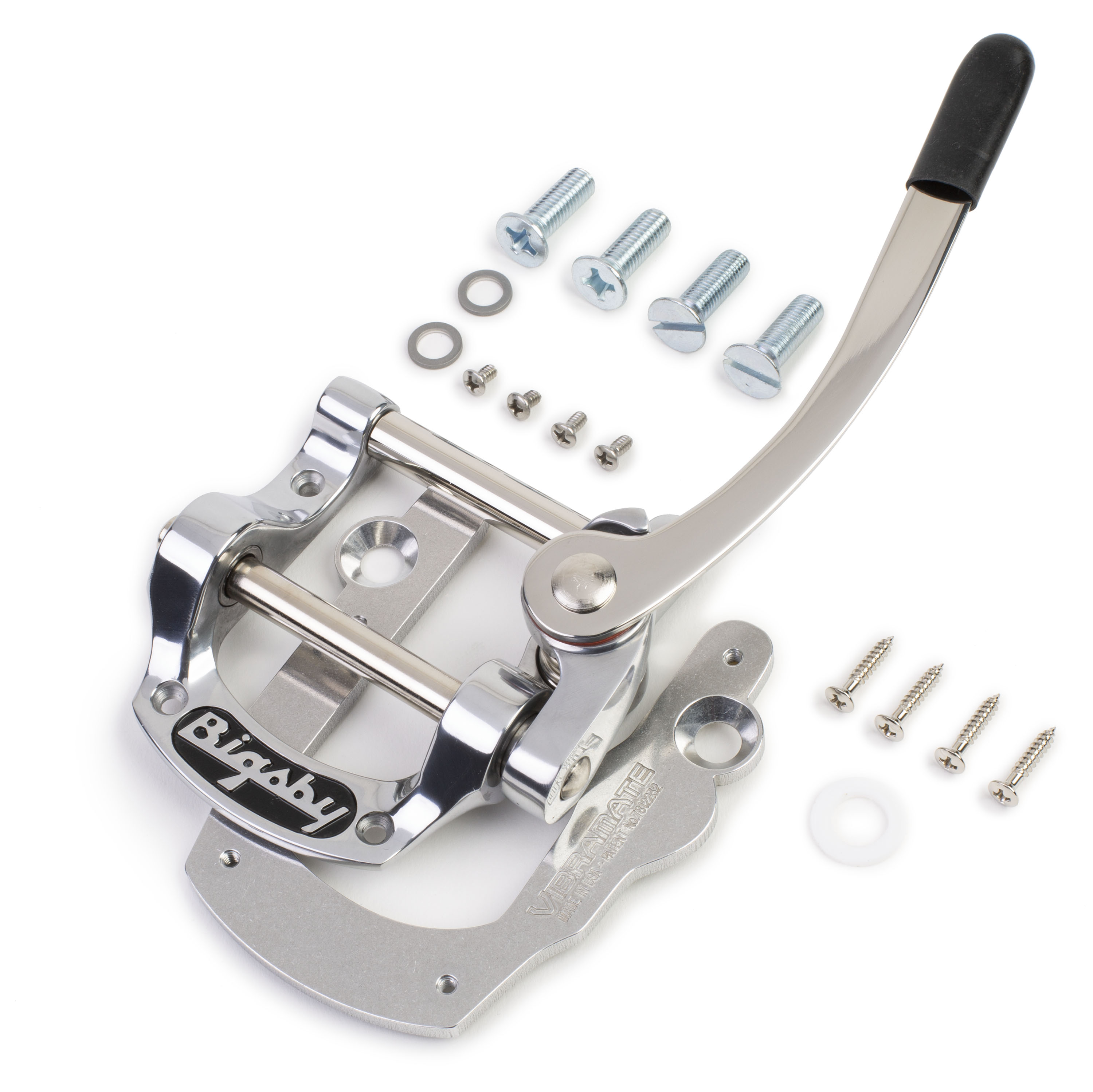 Bigsby B5 avec Vibramate V5 - Aluminium poli Bigsby B5 avec Vibramate V5 - Aluminium poli