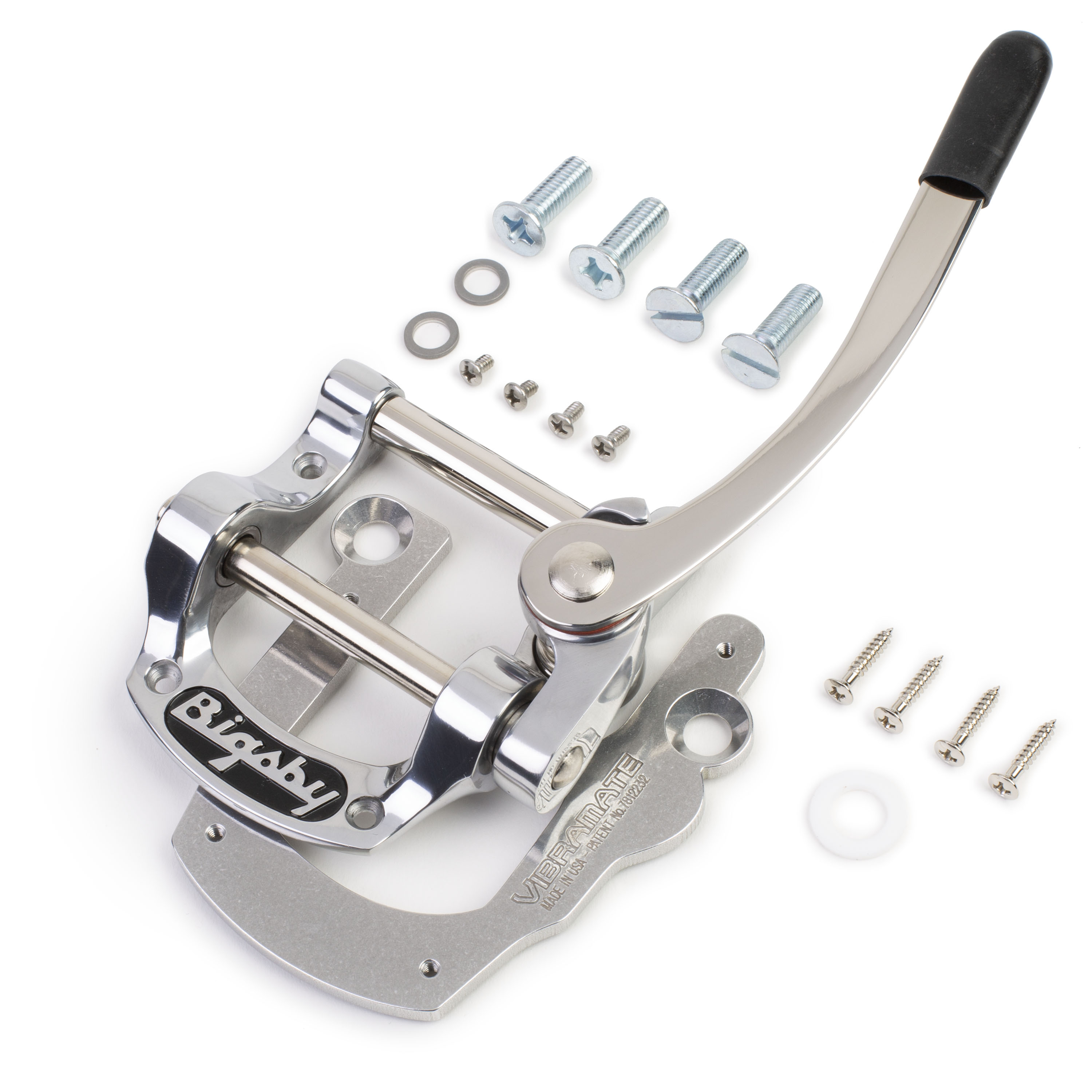 Bigsby B5 avec Vibramate V5 - Aluminium poli Bigsby B5 avec Vibramate V5 - Aluminium poli
