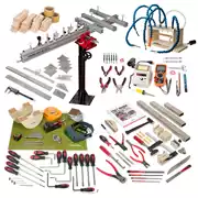 Guitar Shop Master ensemble d’outils, national, 110 volts