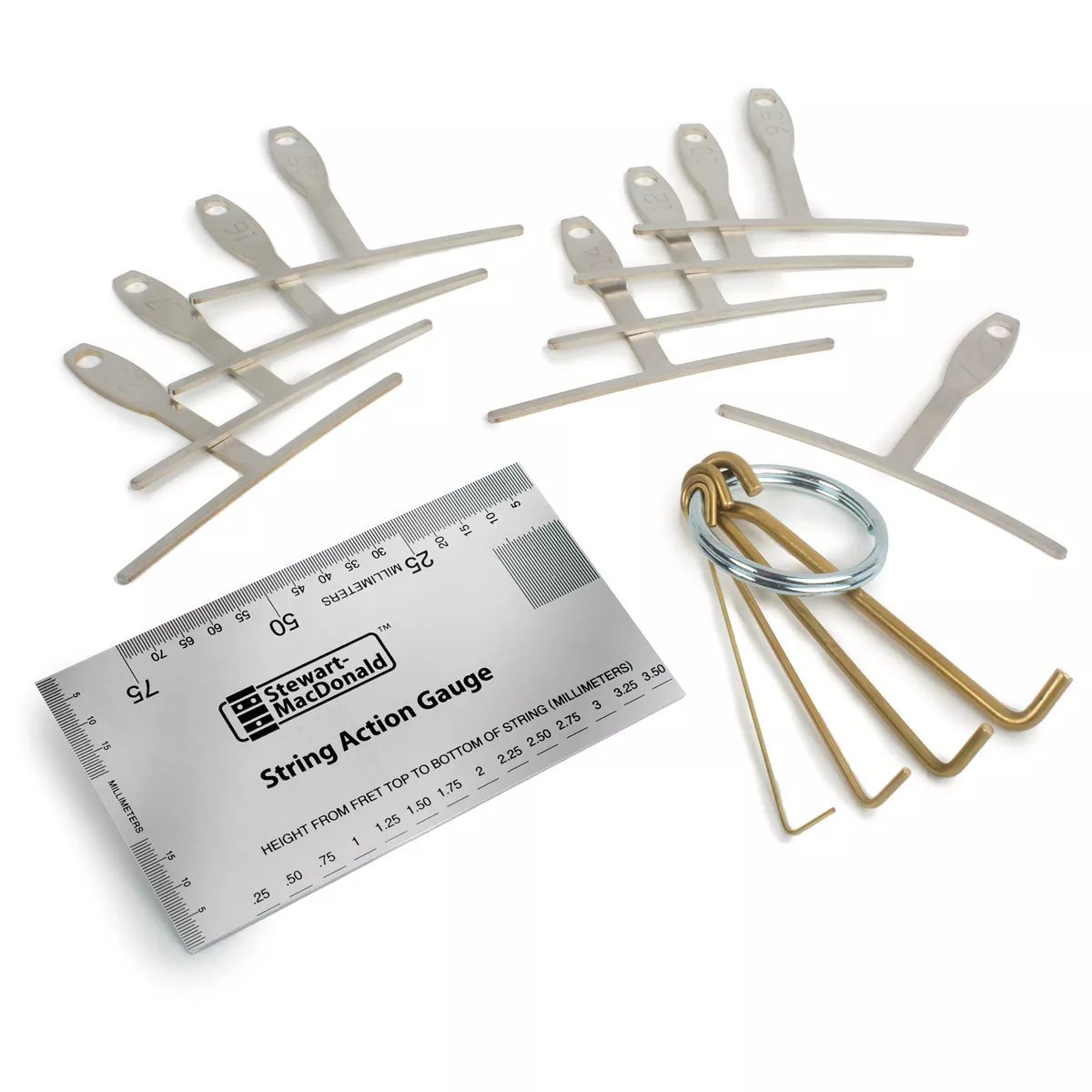 Jeu de réglage d’action pour la guitare électrique Jeu de réglage d’action pour la guitare électrique