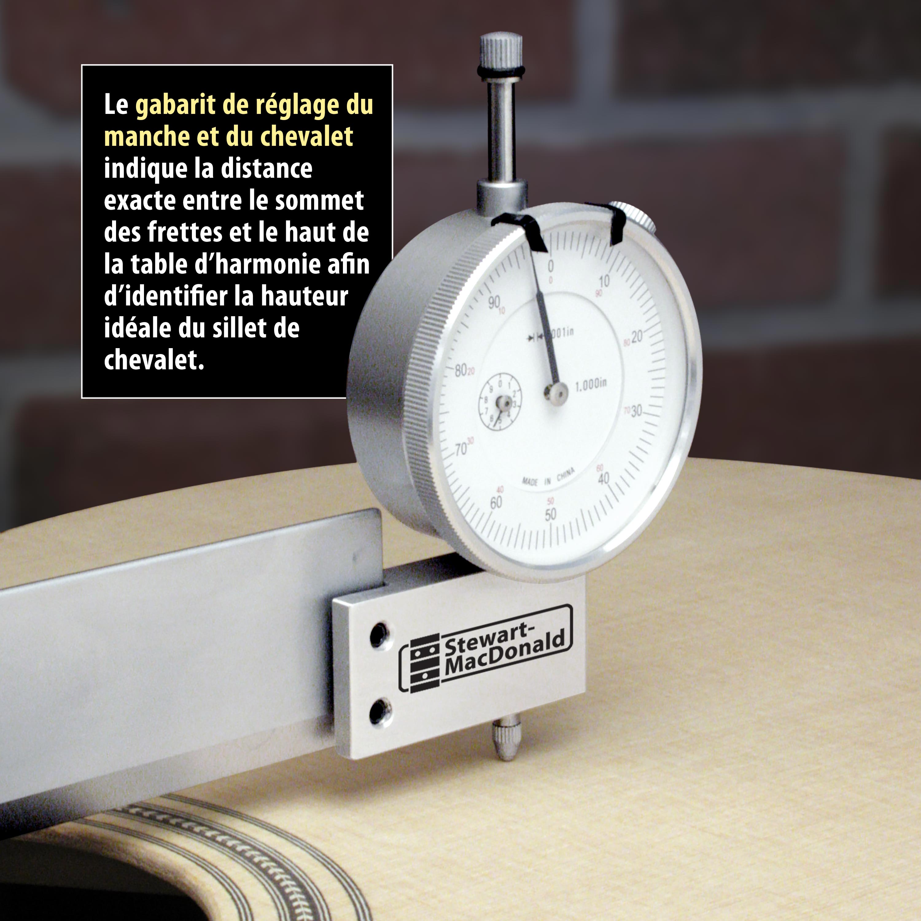 gabarit d’avoyage pour manche