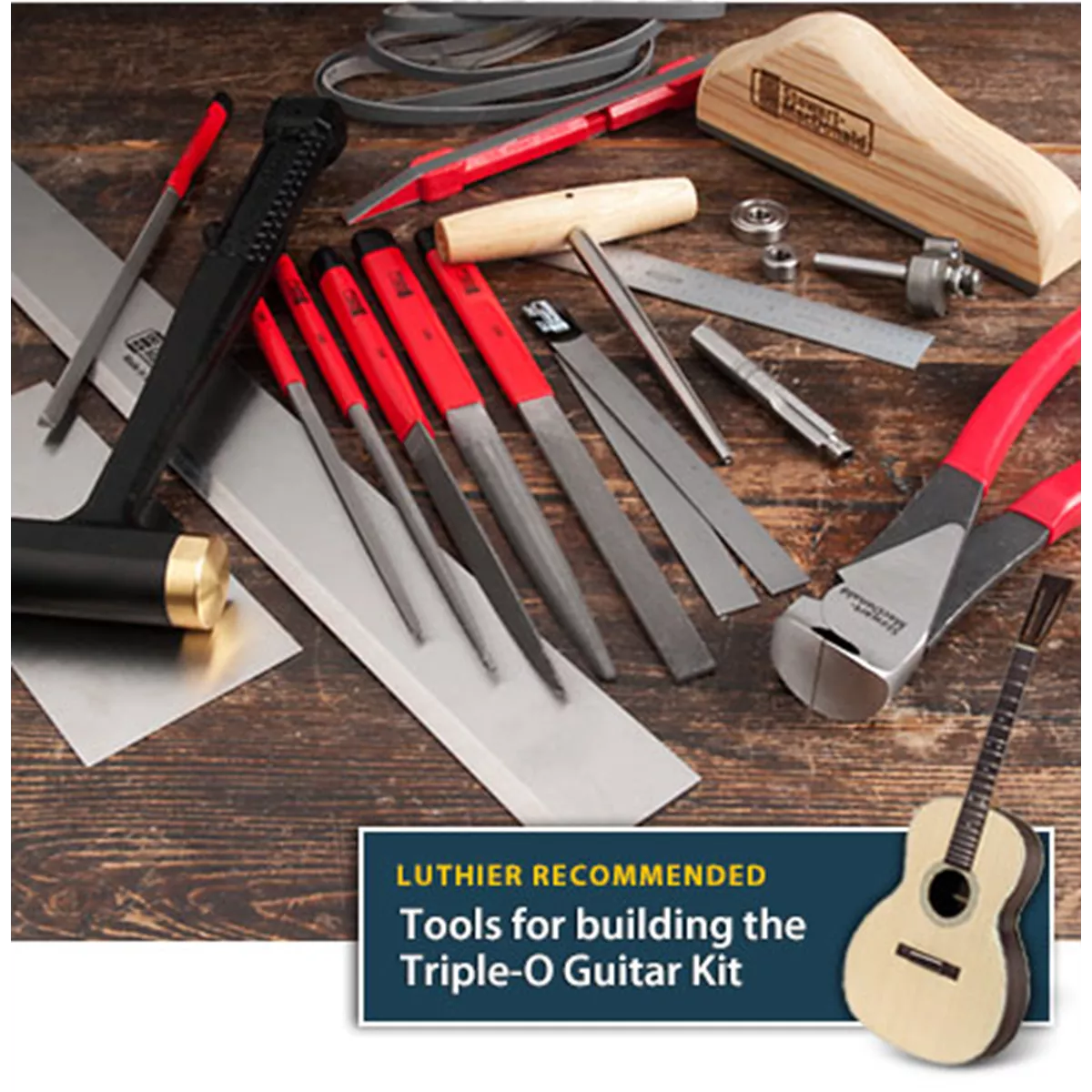 Kit de guitare Triple-O Tool Set Kit de guitare Triple-O Tool Set