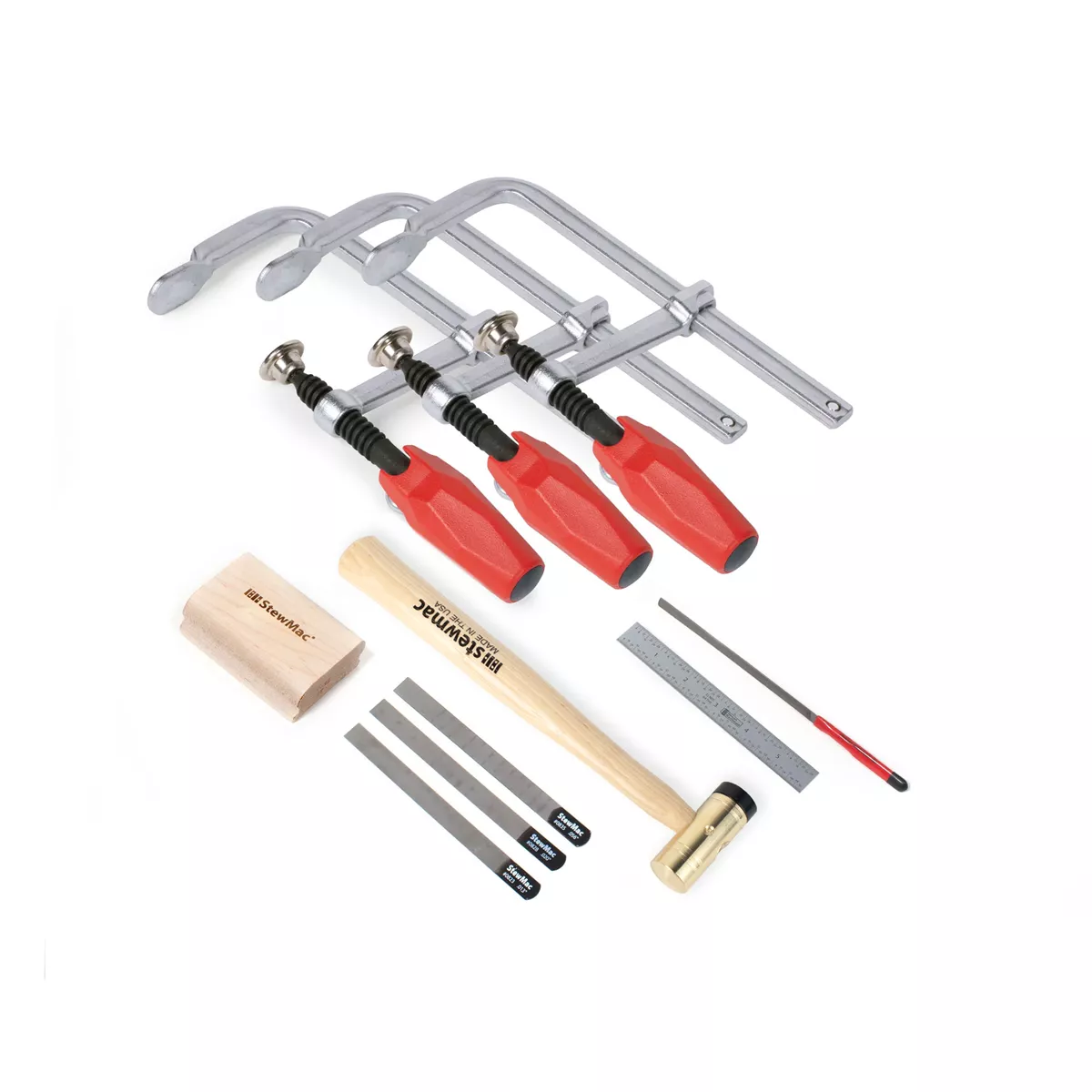 Kit guitare électrique, ensemble d’outils pour constructeurs - Col fixe Kit guitare électrique, ensemble d’outils pour constructeurs - Col fixe