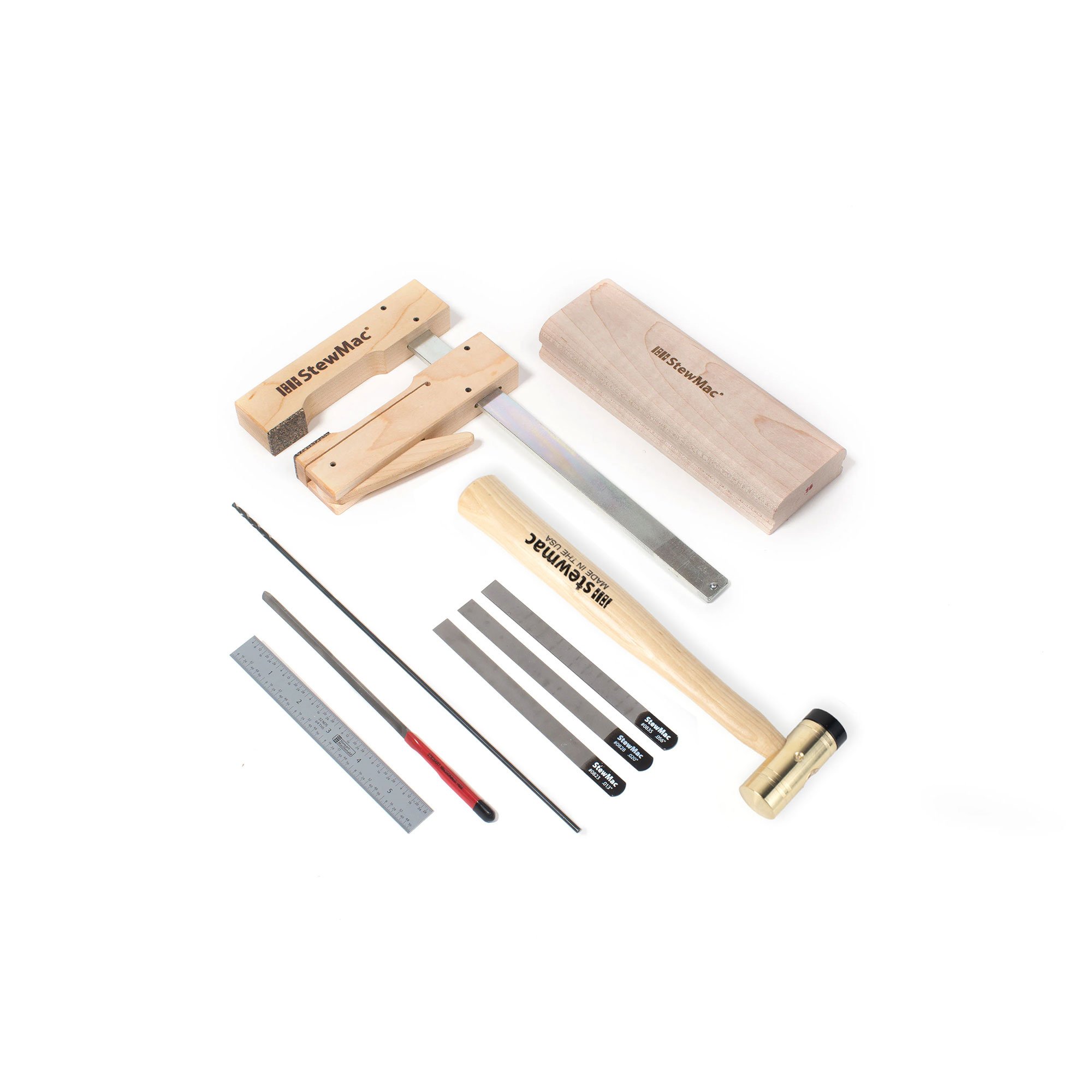 Ensemble d’outils pour guitares électriques en kit - Manche vissé