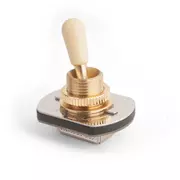 Sélecteur de sélecteur de micros à sens libre, doré