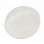 Boutons mécaniques de style vintage, blancs