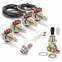 Wiring Kit for Gibson® Les Paul® Guitar, Long-shaft pots and chrome toggle switch Wiring Kit for Gibson® Les Paul® Guitar, Long-shaft pots and chrome toggle switch