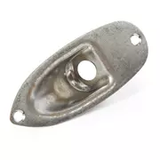 Plaque de jack pour Strat, Relic Chrome