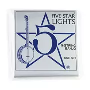 Cordes Banjo Five-Star, corde légère à 5 corde (0,009
