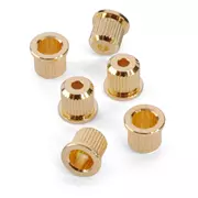 Ferrules Corde de guitare, Or, lot de 6