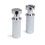 Jeu de goujons/coussinets pour Stop Tailpiece, Chrome