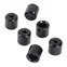 Ferrules Corde de guitare Flush-fit, Noires, lot de 6 Ferrules Corde de guitare Flush-fit, Noires, lot de 6