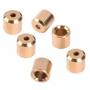 Ferrules Corde de guitare Flush-fit, Or, lot de 6