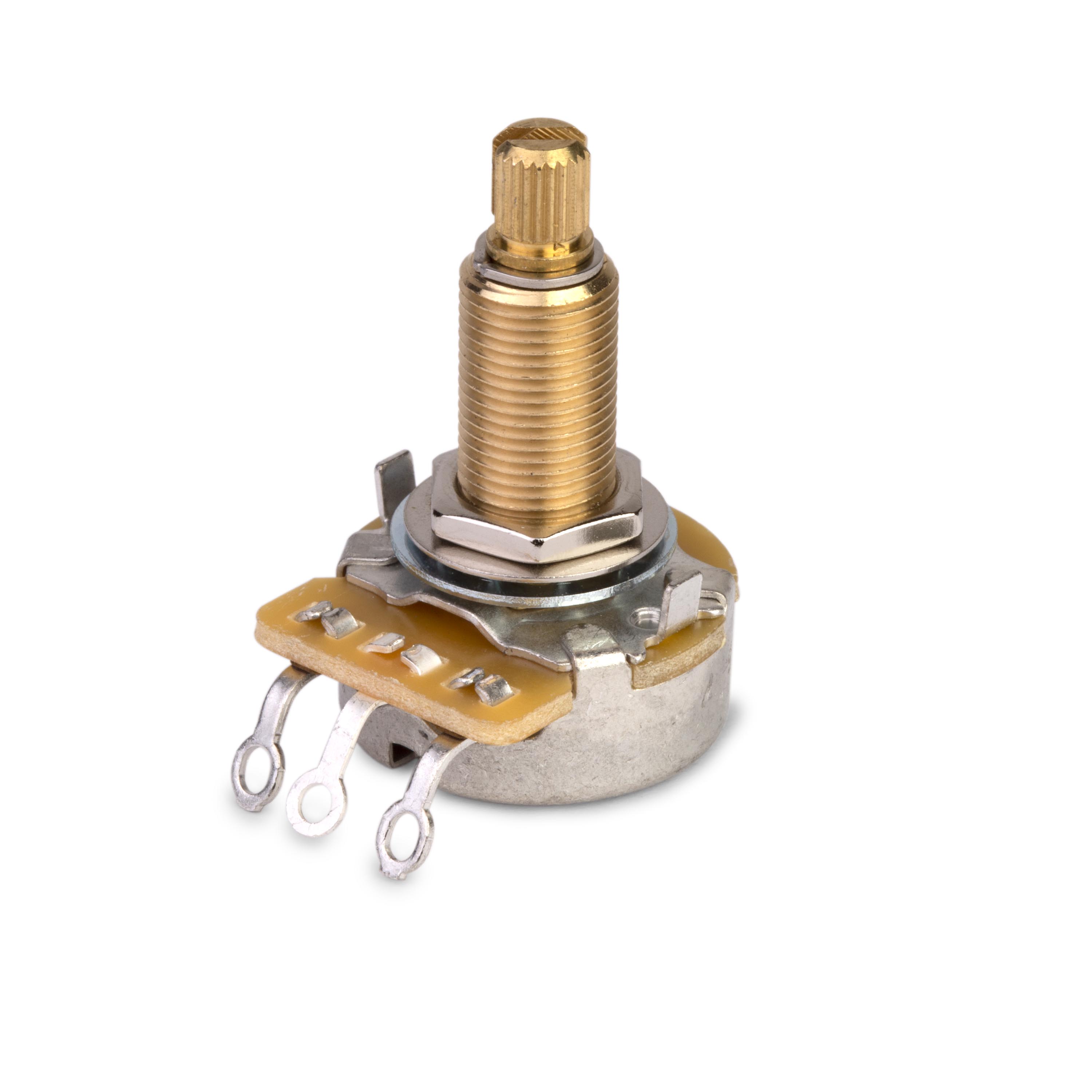 Gibson Accessoires Potentiomètre audio conique 500k ohms Gibson Accessoires Potentiomètre audio conique 500k ohms