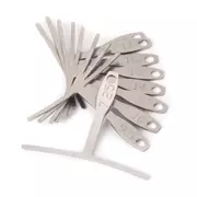 Calibres de radius understring, largeur standard, jeu de 9