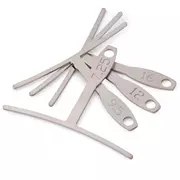 Calibres de radius understring, largeur standard, jeu de 4