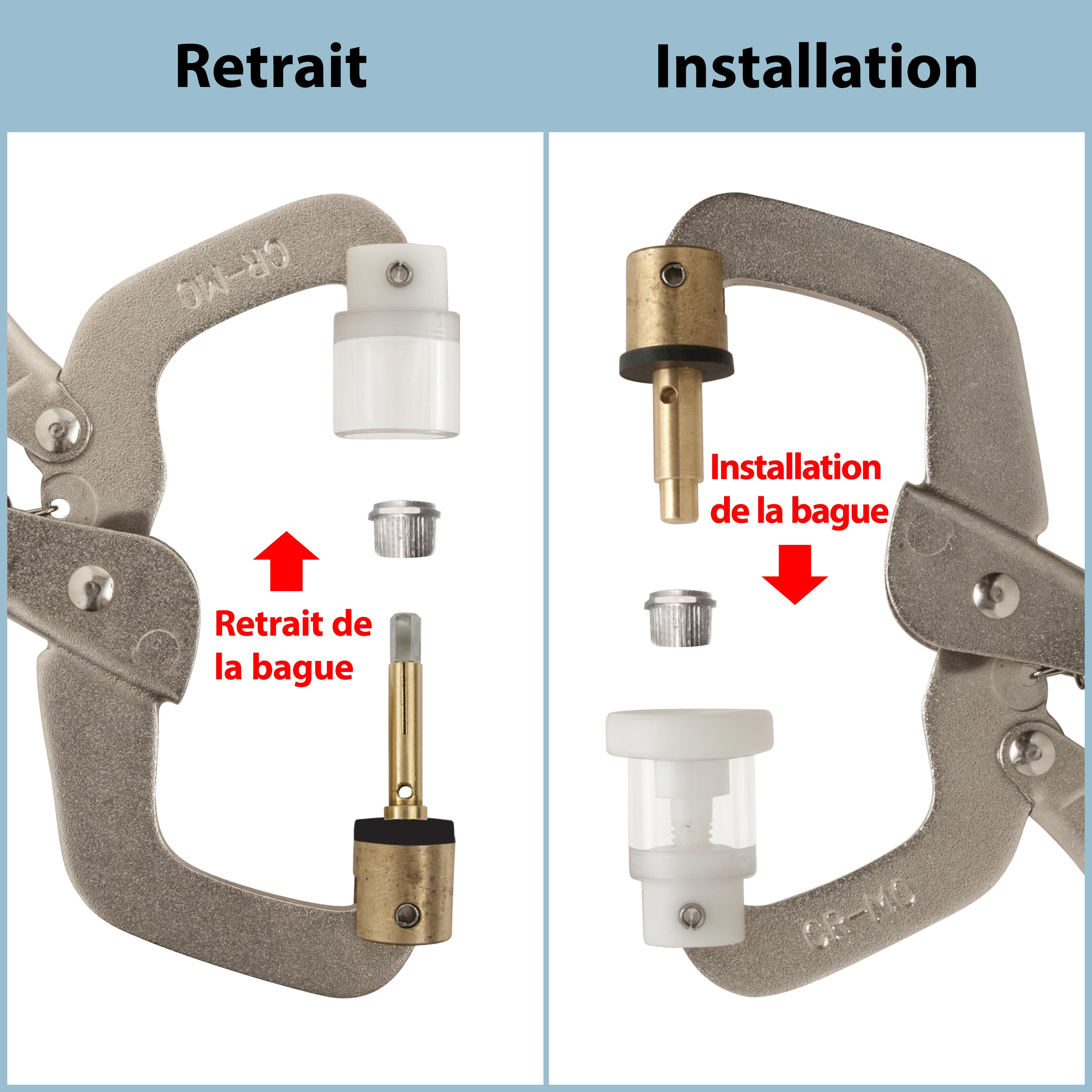 Presse à douilles mécaniques