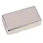 Couvercles de ramassage Humbucking, nickel, sans trous Couvercles de ramassage Humbucking, nickel, sans trous